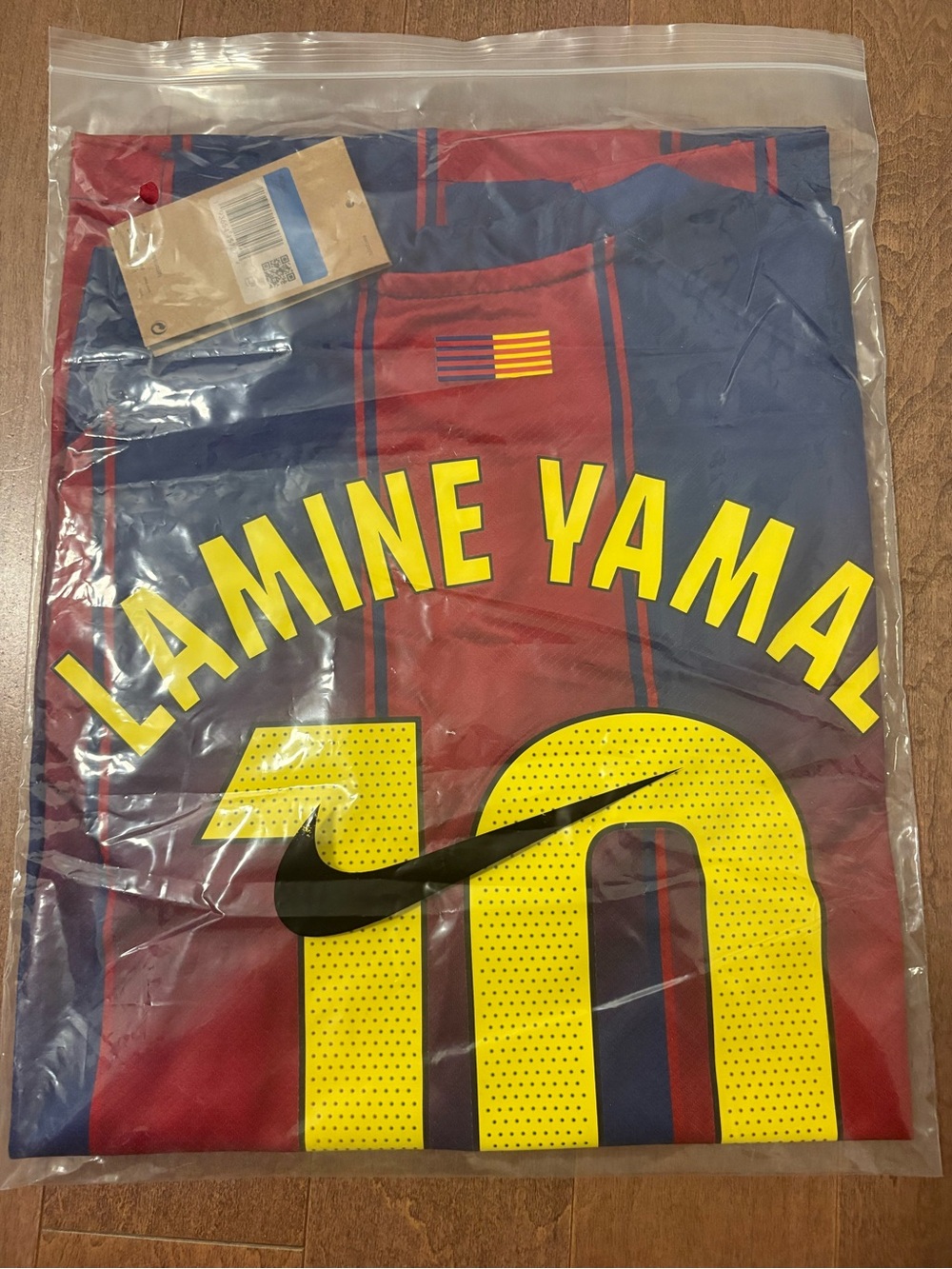 Mens soccer jersey - Nike Tag Visible